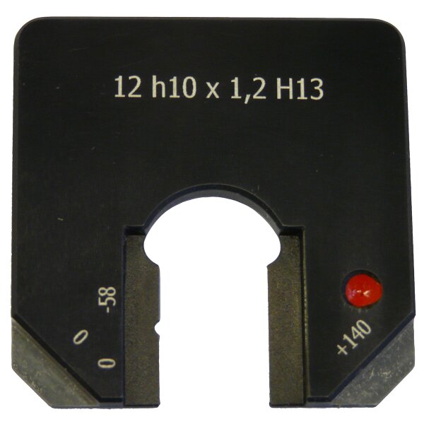 Calibre de perçage de limite à une seule bouche, modèle plat 2-3mm