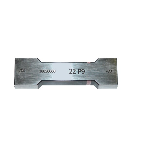 Calibres de rainure darbre limite P9/JS9 DIN 7162 / 7163 2-25mm